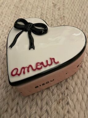 Heart Amour Trinket Box from Anthropologie.